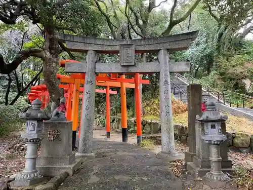 名島神社の鳥居