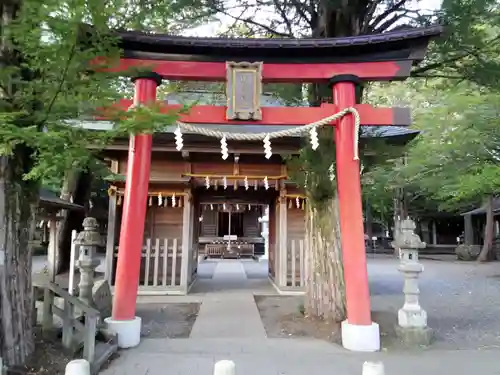 淺間神社（忍野八海）の鳥居