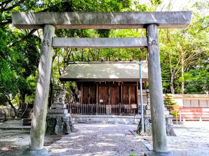 神明社(桜神明社)の鳥居