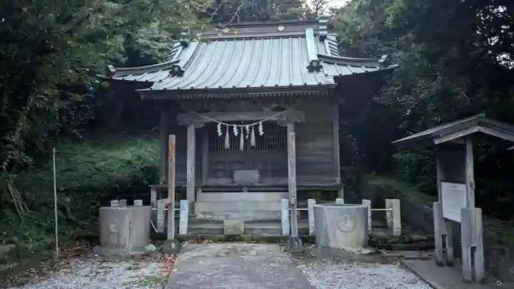 國司神社の本殿・本堂