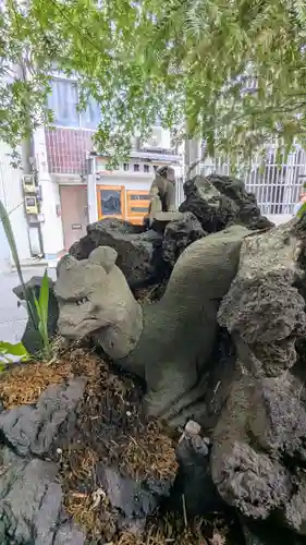 五十稲荷神社(栄寿稲荷神社)の狛犬