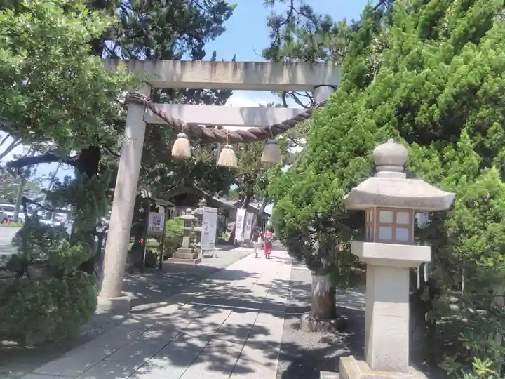森戸大明神(森戸神社)の鳥居