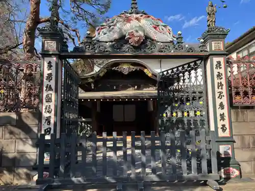 妙法寺の山門