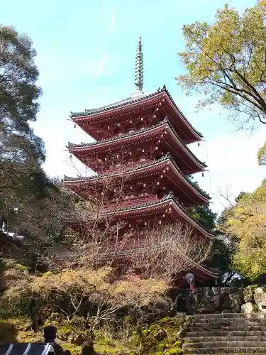 竹林寺の塔