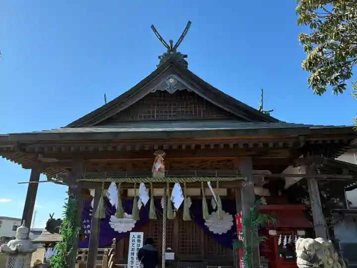 富士浅間宮の本殿・本堂