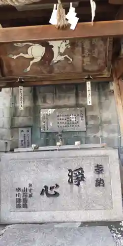 新世界稲荷神社の手水