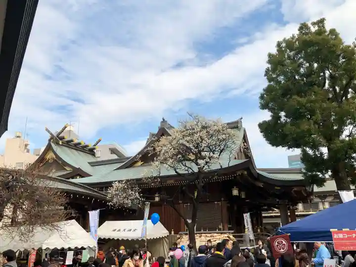 湯島天満宮の本殿・本堂