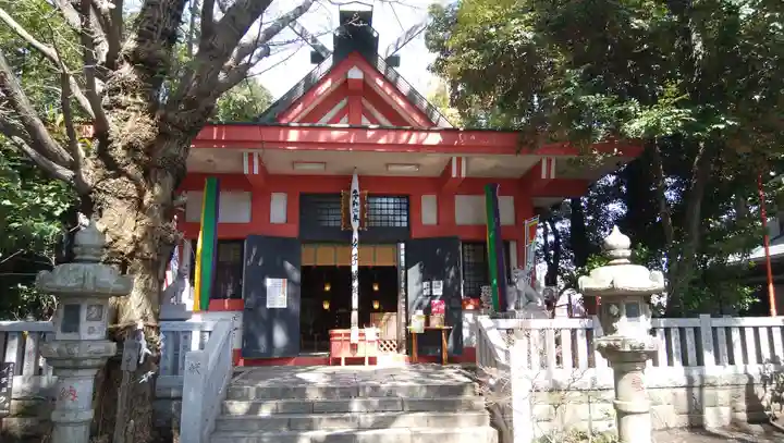 笠䅣稲荷神社の本殿・本堂