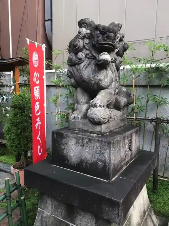 烏森神社の狛犬