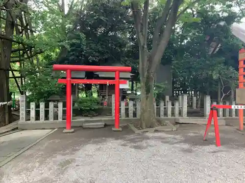 稲毛神社の鳥居