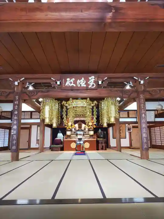 永平寺別院長谷寺の本殿・本堂