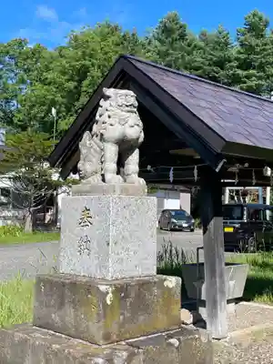 留辺蘂神社の狛犬