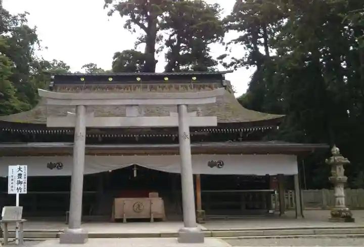 鹿島神宮の本殿・本堂