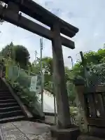 筑土八幡神社の鳥居