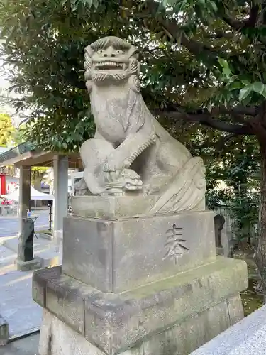 池袋氷川神社の狛犬