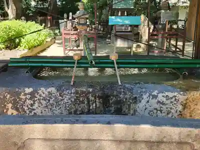 敏馬神社の手水舎