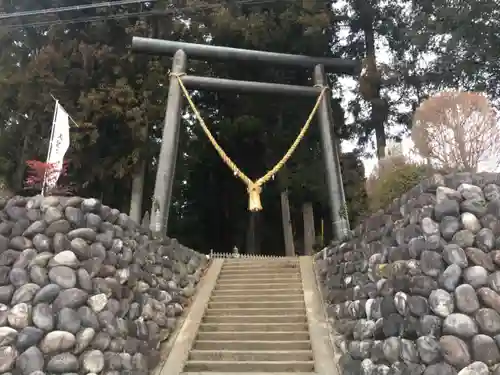 健武山神社の鳥居