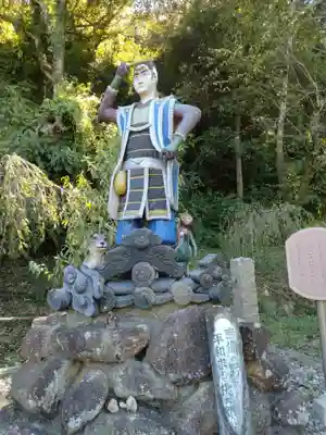 吉備津彦神社の像