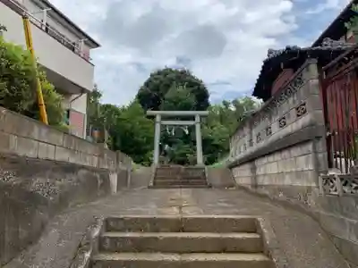 神明神社の鳥居