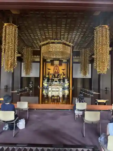 増上寺の本殿・本堂