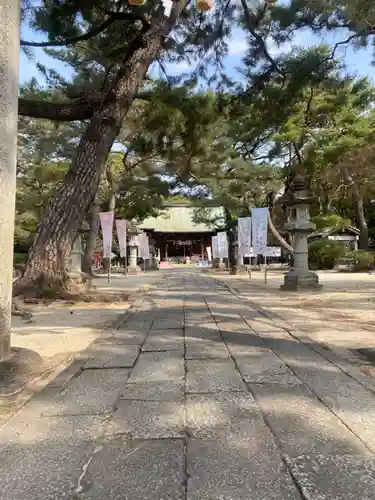 篠山神社の庭園