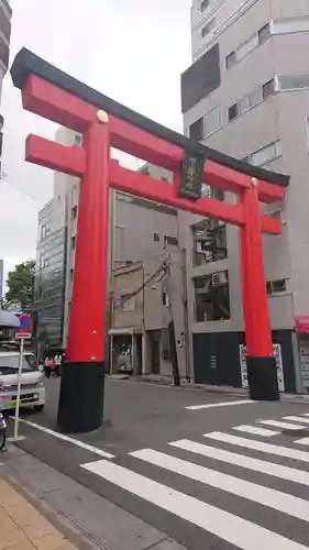 下谷神社の鳥居