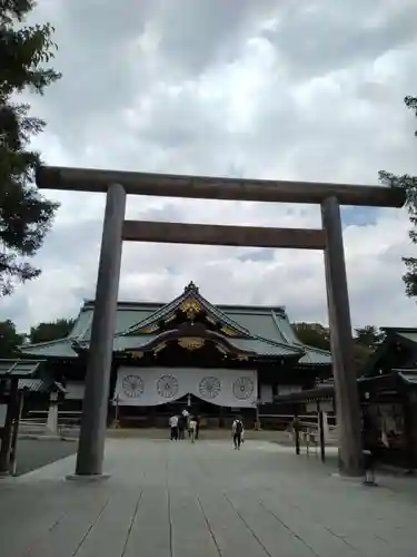 靖國神社の鳥居