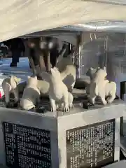 西野神社の像