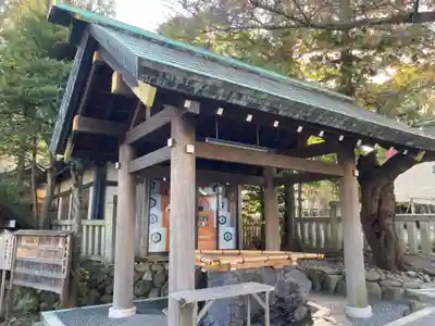 伊勢山皇大神宮の手水舎