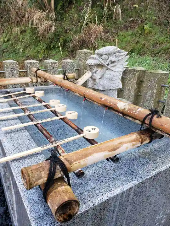 出雲大社福井分院の手水舎