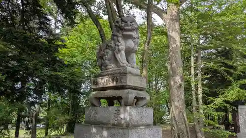 東神楽神社の狛犬