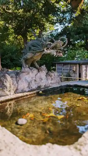菊田神社の手水舎