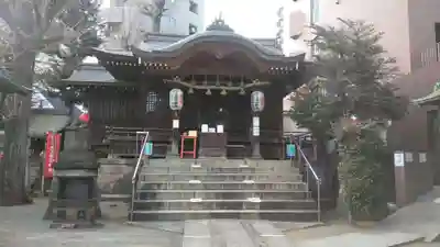 池尻稲荷神社の本殿・本堂