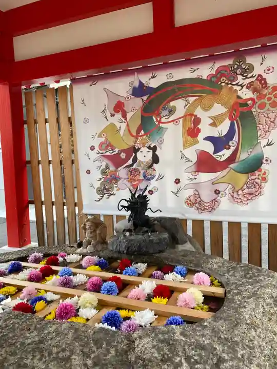 別小江神社の手水舎