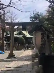 小野照崎神社の鳥居