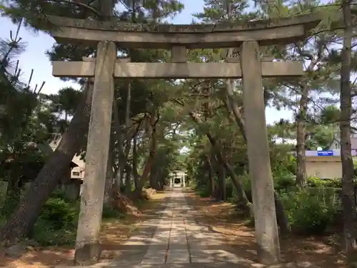 玉敷神社の鳥居