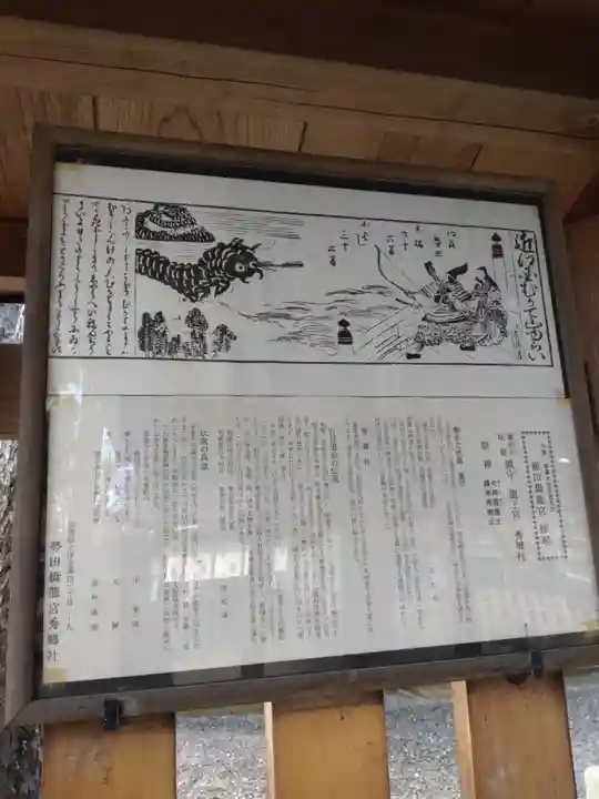 龍王宮秀郷社(橋守神社)(滋賀県)