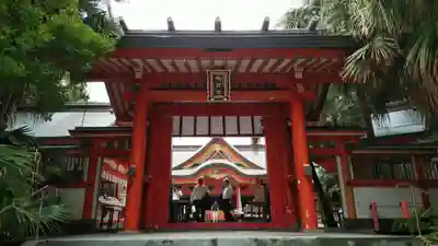 青島神社(青島神宮)の山門・神門