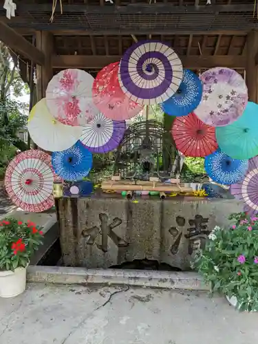 若宮神明社の手水舎