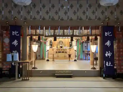 比布神社の本殿・本堂