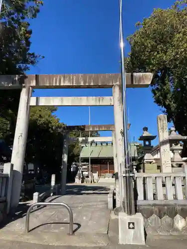 御井神社の鳥居