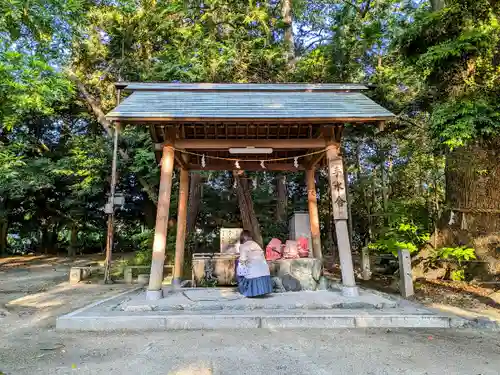 蒲神明宮の手水