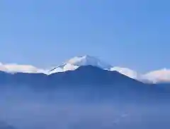 差出磯大嶽山神社 仕事と健康と厄よけの神さまの景色