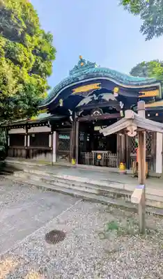 白金氷川神社の本殿・本堂