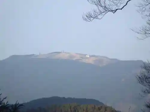 葛木神社の景色