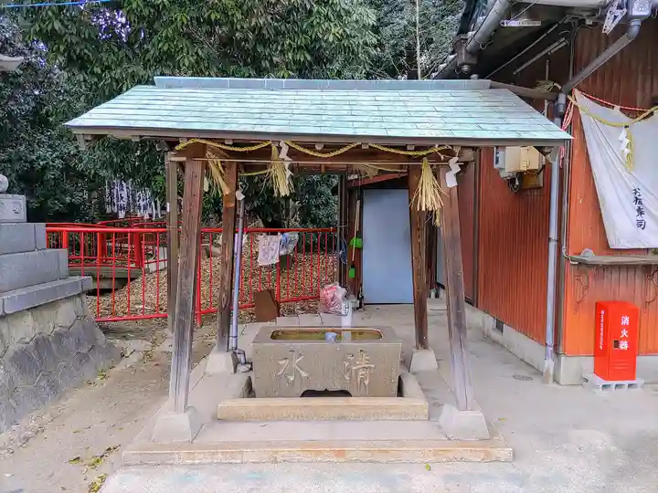 山神社・お福稲荷社・白龍大神の手水舎