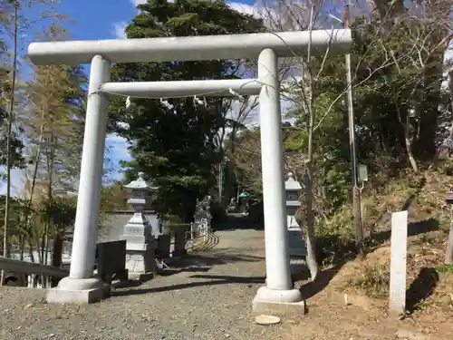 佐波波地祇神社の鳥居