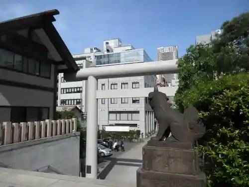 芝大神宮の鳥居