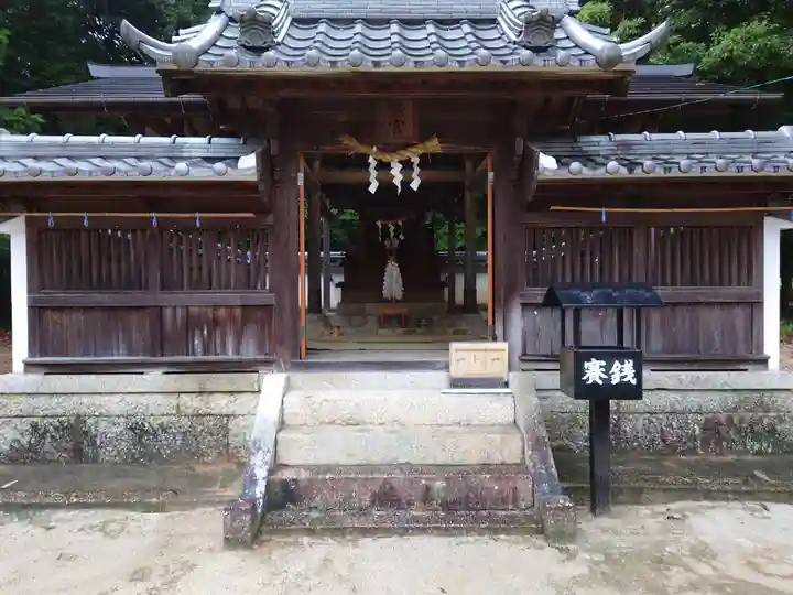 八幡神社(花本八幡神社)の本殿・本堂