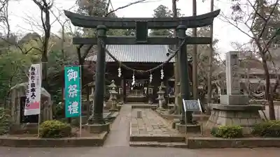雄琴神社の鳥居